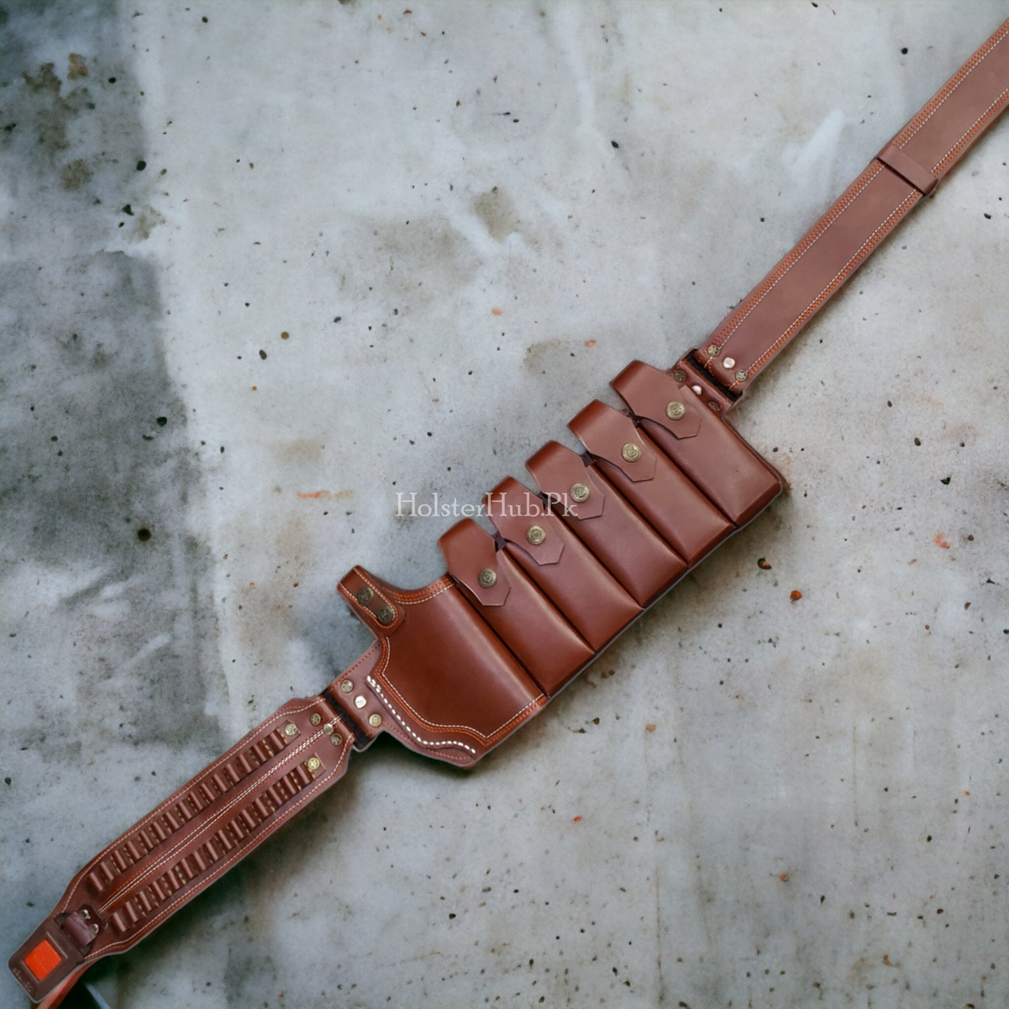 5 Mag Unique Design Handmade Lather Holstr | (PC-05) (Copy)