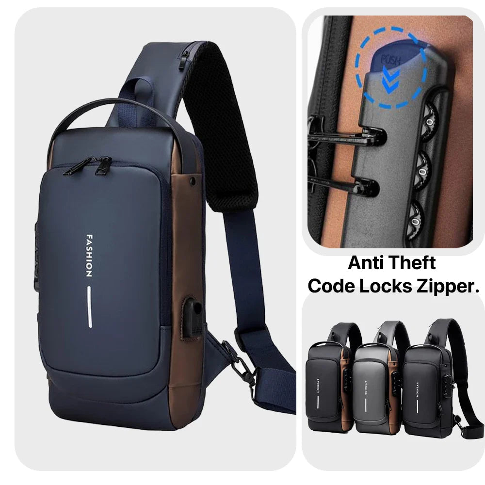 Anti-theft Crossbody Sling Bag Waterproof