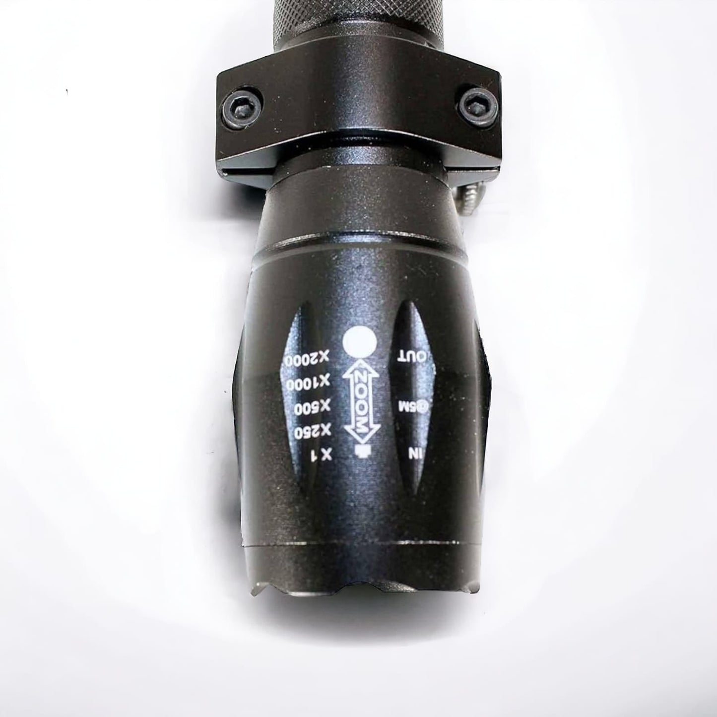 Tactical Rail Master Pro: Flashlight for 20mm Picatiny Rail – M16, M4, AR15 Compatible