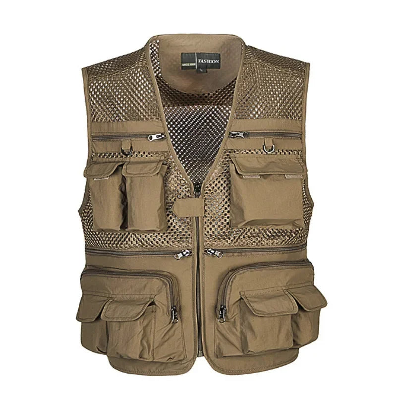 Men's Tacticl Mesh Work Vest