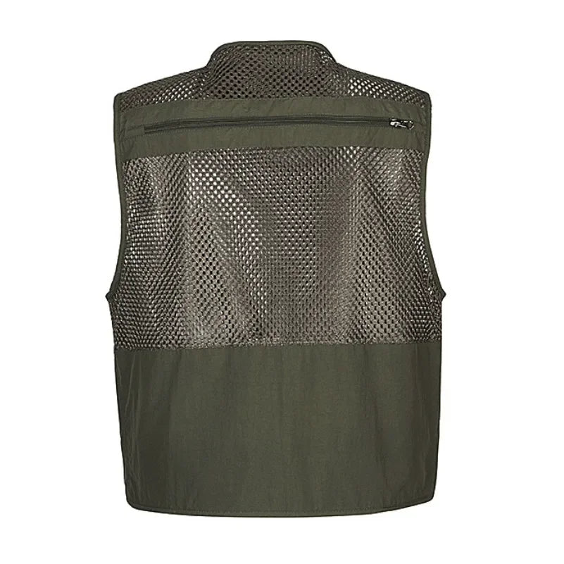 Men's Tacticl Mesh Work Vest