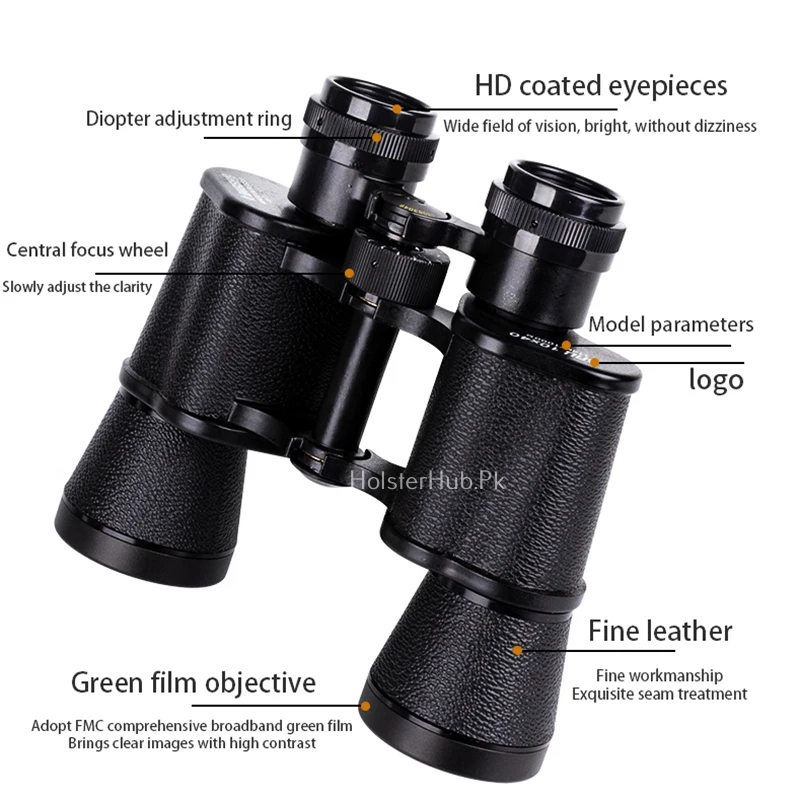 Rusian Military Telescope 10X40 Professional Binoculars