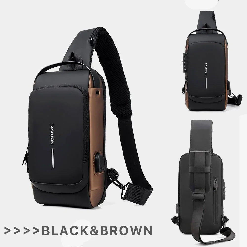 Anti-theft Crossbody Sling Bag Waterproof