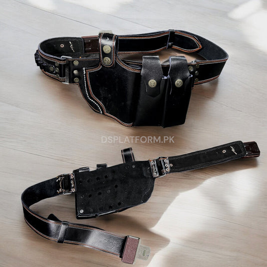 A Unique Design Handmade Leather Holster. | (PC-02) | Free Cleaning Kit 🎊