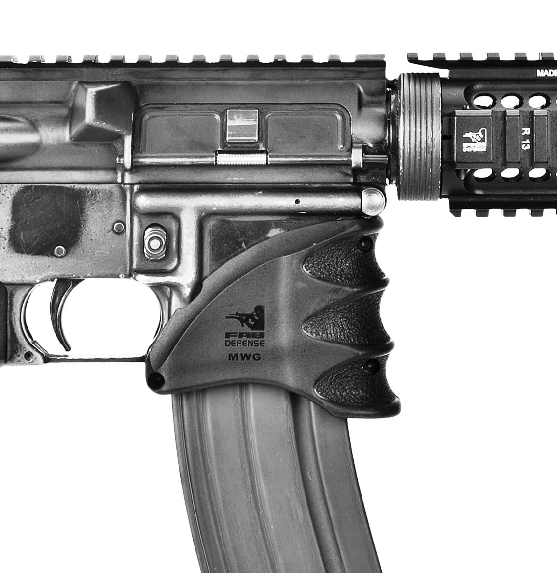 MWG Mag-Well Grip and Funnel for M16 Variants - CQB Tacticl Advantage and Rapid Reload Enhancement