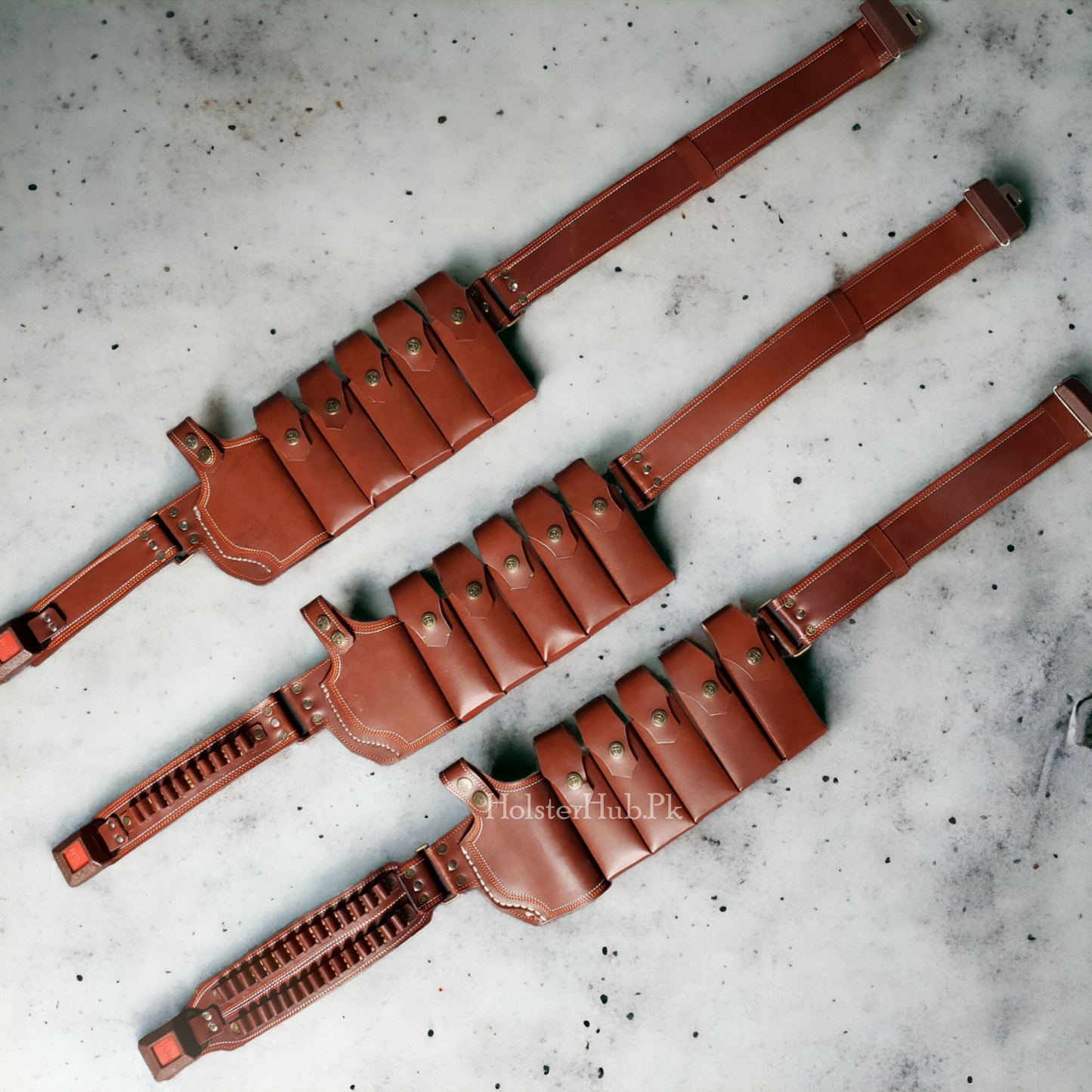 5 Mag Unique Design Handmade Lather Holstr | (PC-05) (Copy)