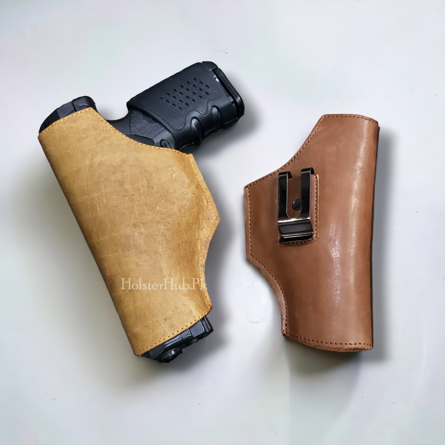 CALCO Inner Waist PU Leathr Pouch