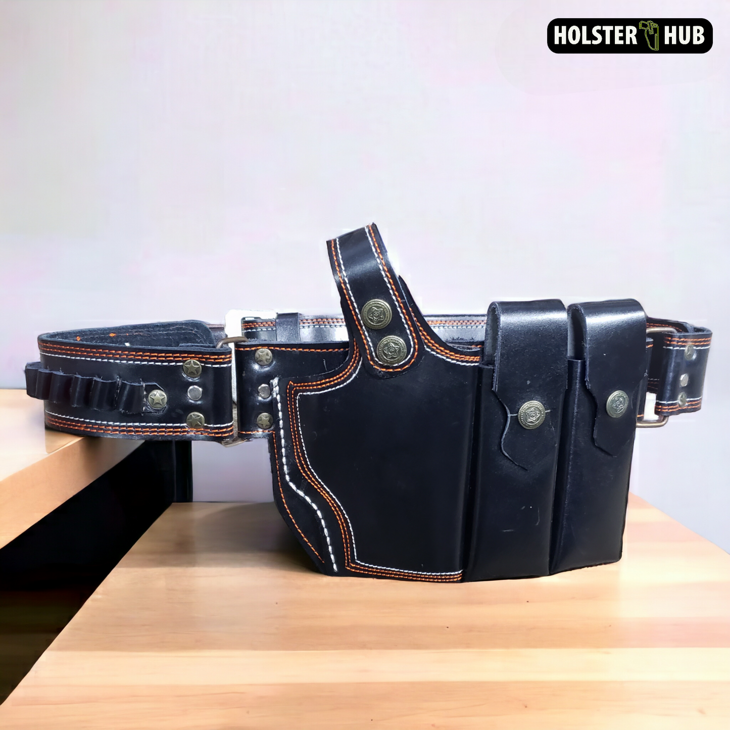 A Unique Design Handmade Leather Holster. | (PC-02) | Free Cleaning Kit 🎊