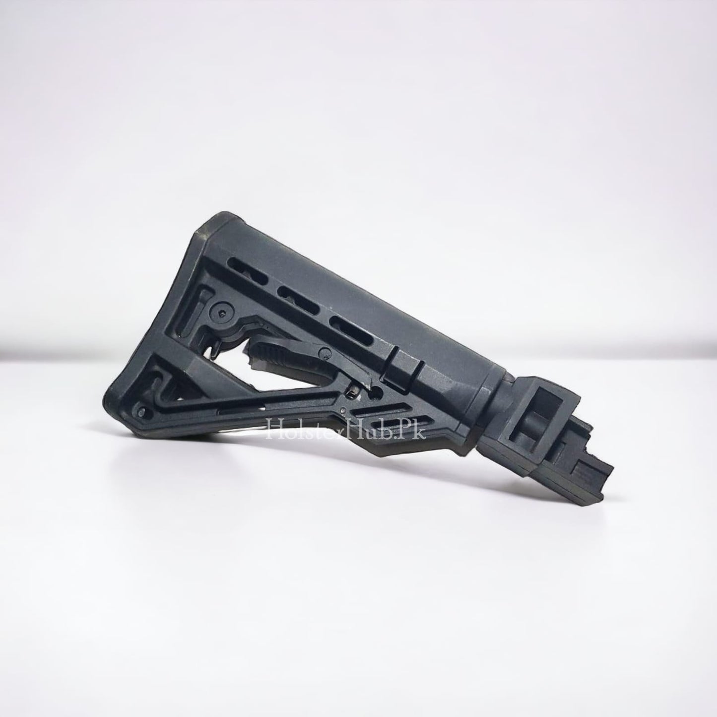 AK 47: Polymer Butstock in Black. - Easy Replacement for Woden Stocks