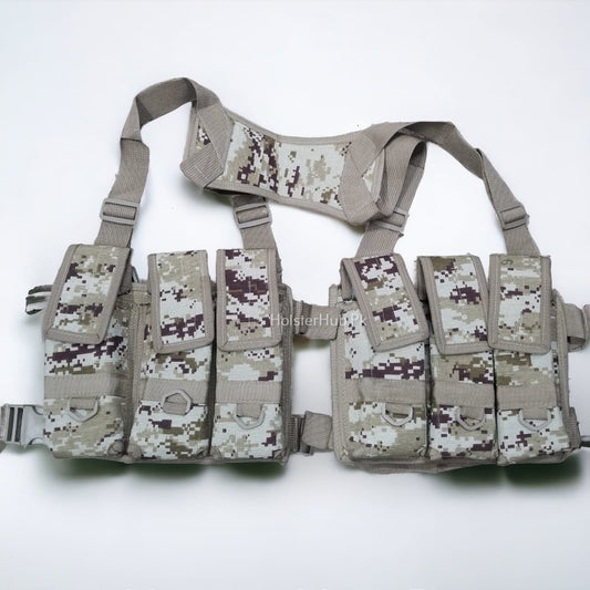 Parachut Made Magzine Vest For AK-47/M4 | 6 Mag Baghli
