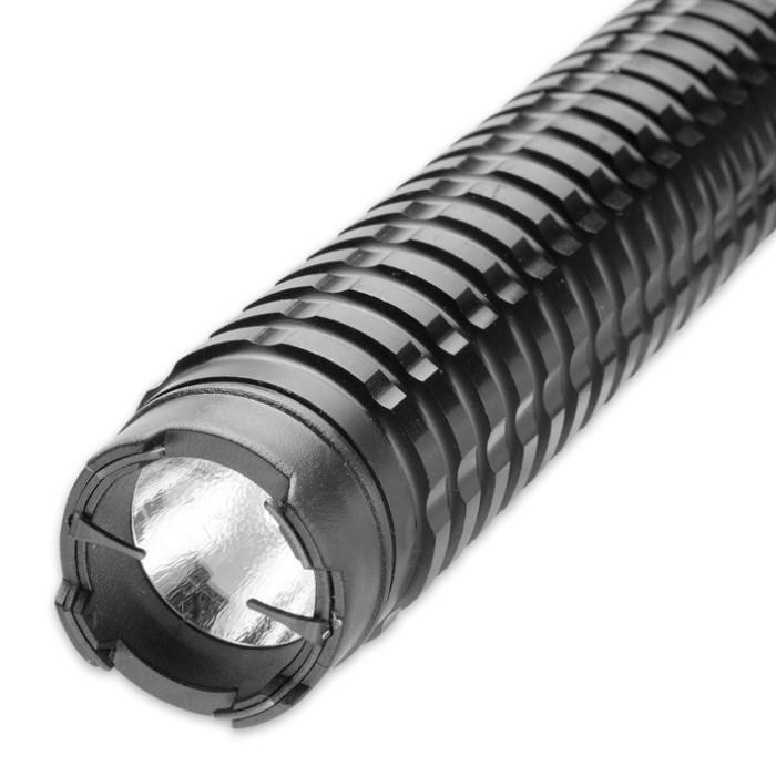 3 in 1 Electric Steel Stick- The Ultimate 3-in-1 Self Defnse Tool