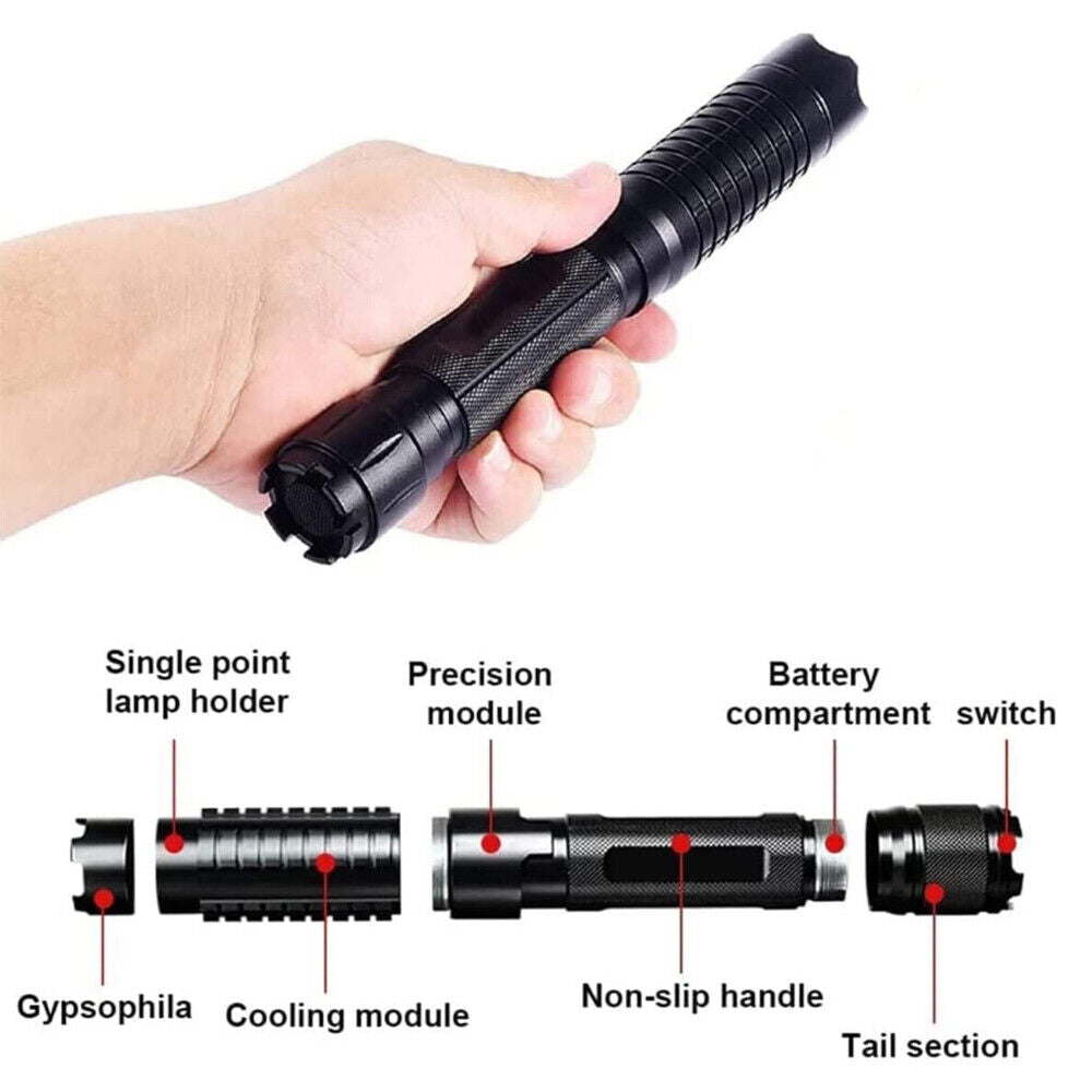 Original 450nm 4000mw High Power Burning Laser Pointr Flashlight